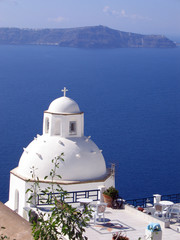 santorini kirche