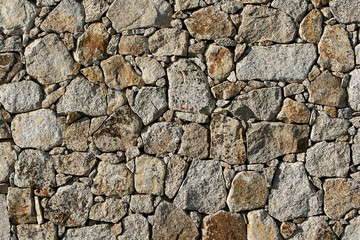 wall made of stones