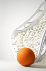 orange lacrosse ball