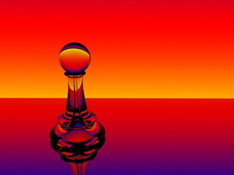 glass chess