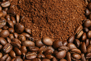 coffee grains