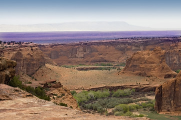 into Canyon of Chelley, Arizona