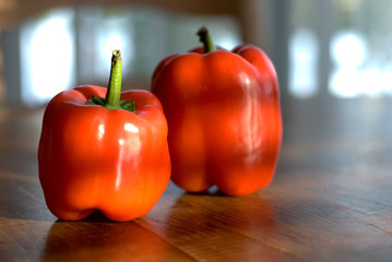 red peppers