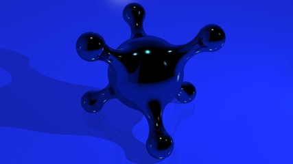 fondo cromado 3d