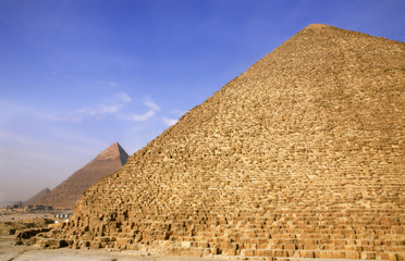 Obraz na płótnie Canvas the pyramids