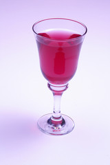 red wine glass