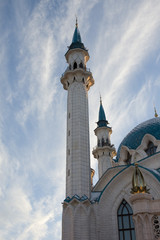 Fototapeta na wymiar spire of kul-sharif
