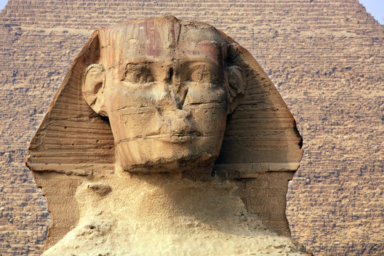 the sphinx & the pyramids