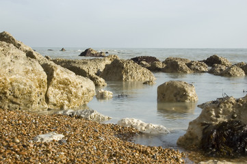 rocks on the beach
