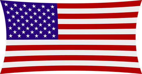 Obraz premium usa flag