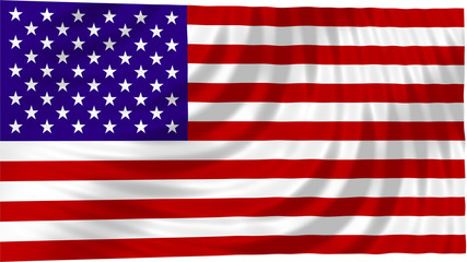 Naklejka premium usa flag