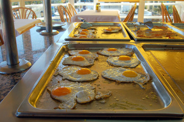 frühstück im restaurant