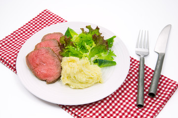 steak purée