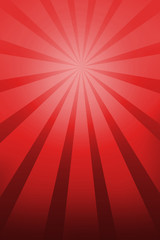 Streifen Strahlen Hintergrund Rot
