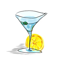 martini glass