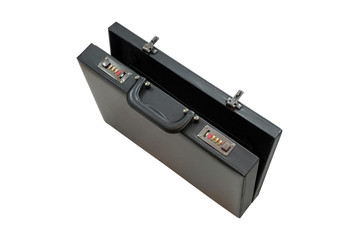 black suitcase - isolated