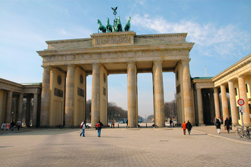 brandenburg gate in berlin, germany