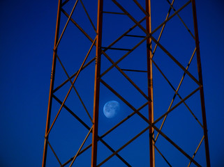 paesaggio luna notturna 01