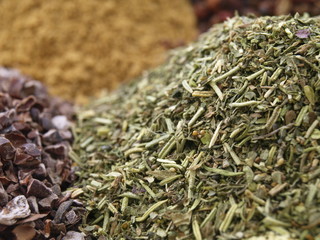 kräuter de provence, kakao und fenugreek