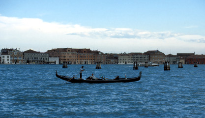 Obraz premium venice - a gondola
