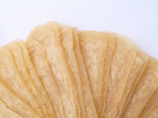 kroepoek, krabben brot getrocknet