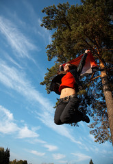 high jump