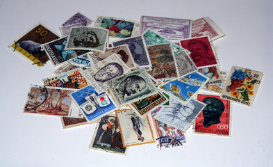 Fototapeta na wymiar znaczki