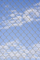 fence sky