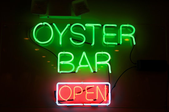 oyster bar sign