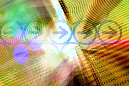 abstract techno background