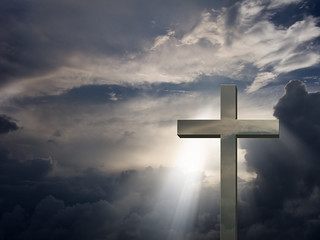dramatic cross