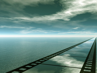 film and seascape