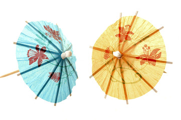 paper umbrellas
