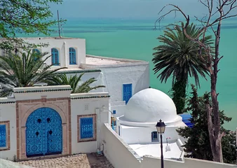 Gordijnen middellandse zee in tunesië © KaYann