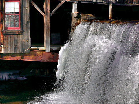 lumber mill dam