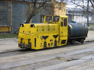 mine locomotive
