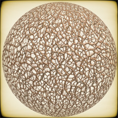 abstract 3d sphere design