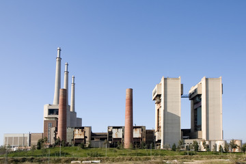 Fototapeta na wymiar thermal power plant