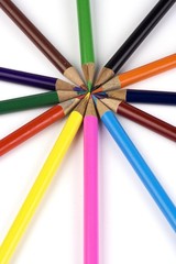 Fototapeta premium colored pencil