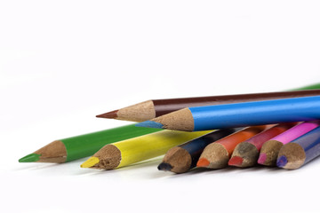 disorderly colored pencil