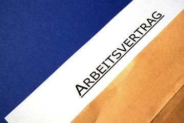 arbeitsvertrag