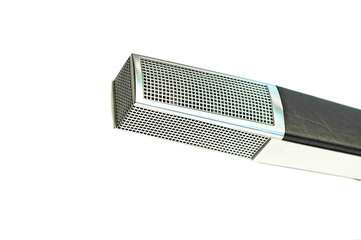 microphone on white background