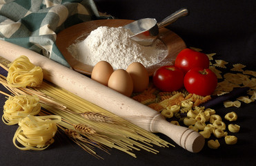 materials of pasta