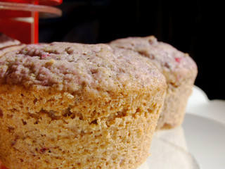 muffins with berry fruits