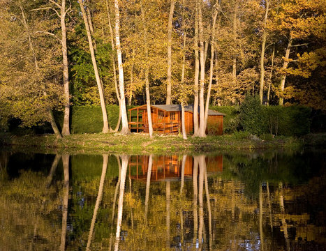 maison en bord d'&eacute;tang 1