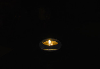 candle in the candlestick