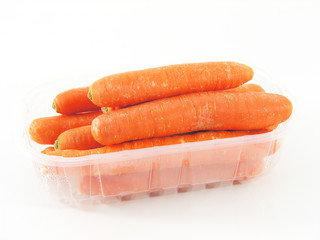 ravier / barquette de carottes