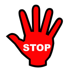 stop hand