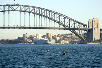 Obraz premium sea kayaks