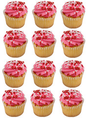 pink cupcakes